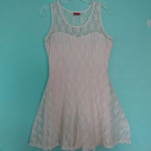 Cream Lace dress